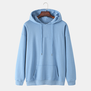 Hooded Plus Size Men's Pullover <b>Hoodie</b> Cotton <b>Polyester</b> Heavyweight Wholesale Men's Hoodies Sale Price - Product Image 1