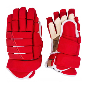 Guante rojo de Hockey sobre hielo para deportes al aire libre - Product Image 1