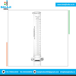 Cilindro de medida de lluvia de vidrio de borosilicato de la mejor calidad del fabricante indio, suministros de laboratorio para uso de prueba - Product Image 2