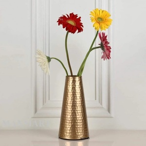 New <b>Unique</b> Design Iron Flower <b>Vase</b> with Multiple Color and Size Options for Events Decoration From India Modern Tabletop - Product Image 5