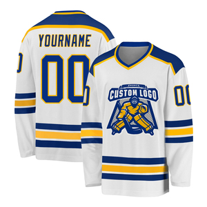 Maillot de hockey sur glace à manches longues avec impression par sublimation, uniforme personnalisé, entraînement, sport universitaire, vêtements de hockey - Product Image 6