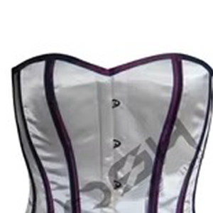 COSH CORSETS Personnalisé Overbust Steelboned Respirant Plus Size Taille Formation Fashion Wear Corset en satin - Product Image 4