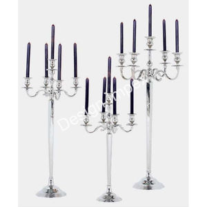 Fournitures pour événements, chandelier en métal de haute qualité, porte-bougie en métal, support à bougies, tailles personnalisées, dernières créations - Product Image 3