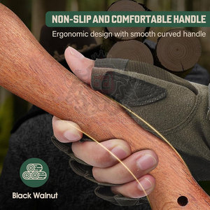 Ergonomic Handle Industrial Heavy Duty Bushcraft Hatchet Full Tang Design for Chopping Wood Splitting Outdoor <b>Camping</b> Hunting - Product Image 5