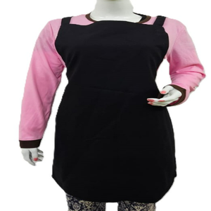 Tablier de chef sans manches en coton 100% blanc de haute qualité, style classique, écologique, réutilisable, respirant, lavable pour la maison - Product Image 6