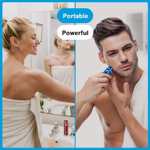 Rasoir électrique rechargeable par USB pour femmes, avec indicateur LED, sans fil, pour le visage, le corps et le maillot de bain - Product Image 6