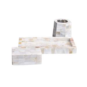 Juego de Bandeja y Caja para Incienso de Madreperla, el Más Vendido, para Regalo, Decoración del Hogar para Ramadán y Eid, Venta al por Mayor - Product Image 4