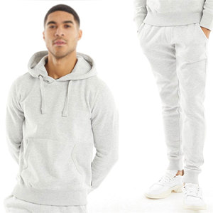 Trajes deportivos de Fitness personalizados de calidad superior para hombre, Conjunto de sudadera con capucha y Jogger, chándal de dos piezas - Product Image 3