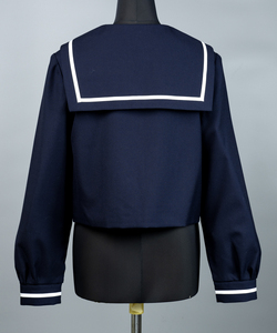 Uniforme scolaire moderne en gros, bleu marine, à une seule ligne, à ouverture frontale, sans couture, fusionné, sur mesure pour adultes, fabriqué au Japon - Product Image 4