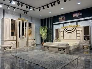 Ensembles de chambre à coucher confortables en bois MDF pour bureau à domicile, hôtel, villa, ferme pour un bon sommeil - Product Image 3