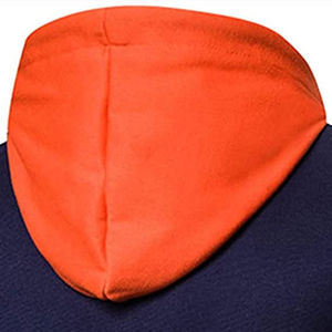 Sweat-shirt à capuche unisexe, Logo personnalisé, en coton Polyester, uni, vierge, surdimensionné, vente en gros - Product Image 3