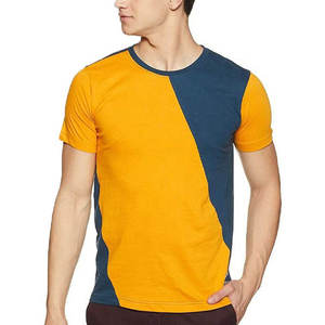 T-shirts décontractés pour hommes, col rond, couleur unie, mode de plein air, manches courtes, broderie de logo personnalisée, design vierge, t-shirts pour hommes - Product Image 1