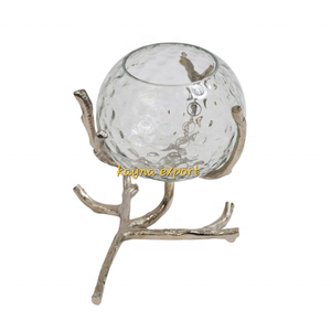 Tazón de soporte de pañuelos de metal decorativo de lujo de nuevo diseñador para decoración de cocina soporte de pañuelos chapado en oro de lujo para el hogar - Product Image 2
