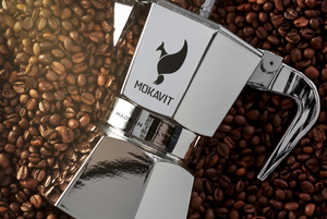 Planche à découper en bois personnalisée de cuisine italienne de qualité supérieure Base stable au design élégant (tasses et moka non incluses) - Product Image 2