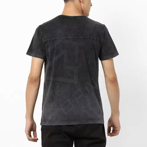 Promotion T-shirt unisexe de haute qualité pour hommes et femmes à manches courtes 180g 100% coton T-shirt blanc à col rond - Product Image 3