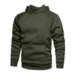 Sudaderas con capucha de gran tamaño de algodón 100% tejido grueso de peso pesado para hombre, talla XS de otoño, acepta OEM - Product Image 6
