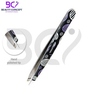 Pinzas de Cejas Clásicas Duraderas de Acero Inoxidable de Alta Precisión con Punta Inclinada, Herramientas de Maquillaje de Belleza, Último Modelo, Más Vendidas - Product Image 6