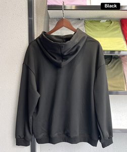 เสื้อฮู้ดดี้ผู้ชายคุณภาพสูง 400 GSM ไซส์ใหญ่พิเศษ กันน้ำสำหรับฤดูหนาว ดีไซน์กระเป๋าแบบซิป ทรงปกติ พิมพ์ลายพัฟ สีสันปรับแต่งได้ - Product Image 4