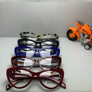 משקפי מעצבים משקפיים גברים נשים אופטי טהור טיטניום מרשם ללא מסגרת משקפיים 2024 חדש