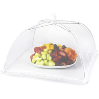Tente d'été Martom avec grill alimentaire, moustiquaire et parapluie en maille à armature droite pour repas et barbecues en extérieur (Polyester)