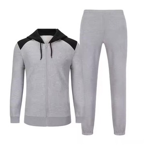 Survêtement d'entraînement professionnel réversible coupe-vent pour homme, grande taille, couleur unie, haute qualité, vente en gros personnalisée, streetwear hiver - Product Image 2