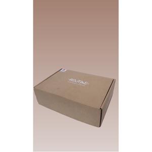 Boîtes de papier ondulé UV de marque privée boîte en carton d'emballage d'expédition de matériaux recyclés pour chaussures et vêtements à montage automatique - Product Image 2