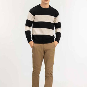 Sweat-shirt pour homme à manches longues, doublé, noir et couleur chair, qualité supérieure, look élégant, tendance de l'industrie, sweat-shirts pour homme - Product Image 3