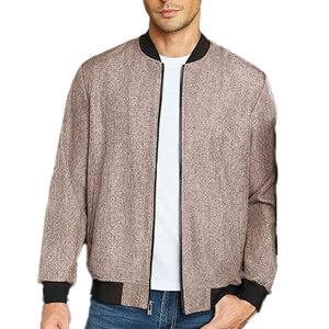 แจ็กเก็ตผ้าฟลีซซอฟต์เชลล์สำหรับผู้ชายกางเกงยีนส์สไตล์วินเทจน้ำหนักเบามีซิปด้านหน้าติดป้ายได้ตามต้องการฤดูหนาว - Product Image 3