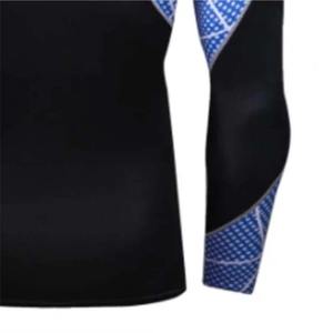 Conjunto de compresión térmica transpirable para hombres en conjunto de compresión de entrenamiento hecho con tela elástica suave para conjunto de compresión de fitness - Product Image 4