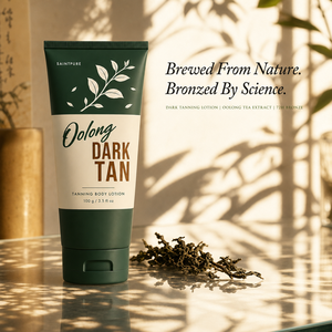 Lozione Corpo <span class=keywords><strong>Abbronzante</strong></span> Scura OEM Private Label 100g |   Estratto di Tè Oolong con DHA 4% |   Bronzo Profondo 72H |   Vendita all'Ingrosso Personalizzata - Product Image 4
