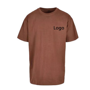 T-shirts amples en coton pour hommes, manches courtes, demi-manches, tendance mode, vêtements décontractés confortables, fabricant - Product Image 2