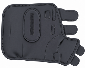 Protège-jambes pour chevaux Tough Tack en microfibre anthracite avec semelle Hex Grip pour l'équitation 2026 - Product Image 4