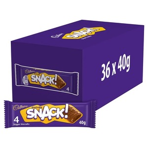 Cadbury Shortcake chocolate Snack - 40g (<b>Box</b> of 36) - Product Image 2