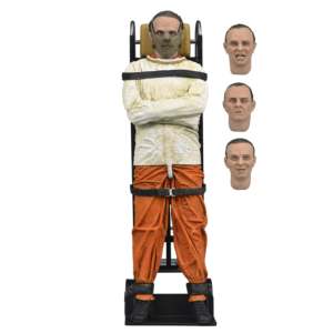 ฟิกเกอร์ฮันนิบาล เลคเตอร์สุดยอดจากภาพยนตร์ 'Silence of the Lambs' ดีไซน์การ์ตูน 3 มิติ สำหรับเด็ก โปรโมชั่น สภาพใหม่พร้อมกล่อง - Product Image 1