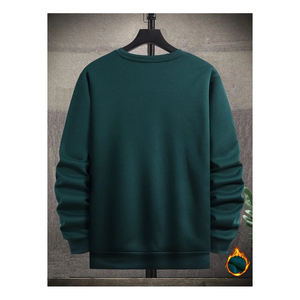 Sweat-shirt à manches longues pour hommes, nouveau Design, pas cher, impression de Logo personnalisé, poids lourd, col ras du cou - Product Image 2