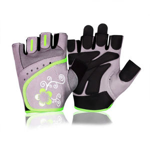 Últimos guantes de Ciclismo de cuero de alta calidad para hombres y mujeres deportes de invierno niños transpirables medio dedo guantes de bicicleta - Product Image 6