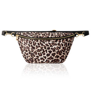 Bolso cruzado grande con estampado de leopardo y diseño acolchado - PM609 - Product Image 3
