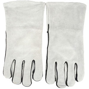 Gants de soudage personnalisés avec logo, en cuir de buffle, en cuir de vachette fendu, avec échantillon gratuit, gants de soudage de sécurité - Product Image 2