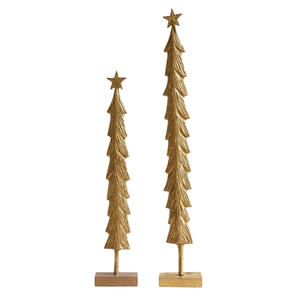 Adorno Navideño Moderno de Metal Plateado, Escultura de Árbol de Navidad, Decoración de Mesa, Centro de Mesa Elegante, Figura Decorativa para el Hogar - Product Image 5