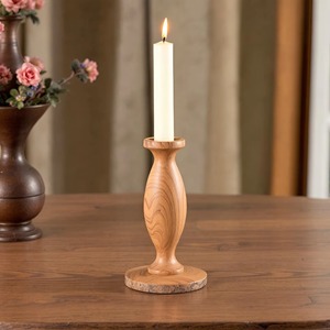 KHOOSI OVERSEAS, candelabro de madera, candelabro de madera, candelabro clásico para el hogar, Diseño Artesanal - Product Image 3
