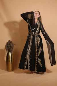 Kaftan de luxe multicolore pour femmes et filles, dernier design, vente en gros - Product Image 6