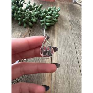 Zuni Handmade Multi Stone & Sterling <b>Silver</b> Inlay <b>Dangle</b> Butterfly Drop <b>Earrings</b> - Product Image 5