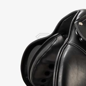 Silla de Montar para Caballo de 10\" y 18\", Silla de Montar Occidental Sintética para Carreras de Barriles, Equipo de Equitación para Paseos y Competiciones - Product Image 3