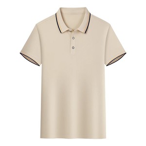 Polo de alto rendimiento Logotipo personalizado Camisetas de golf de poliéster Polo para hombre Nuevo diseño - Product Image 2