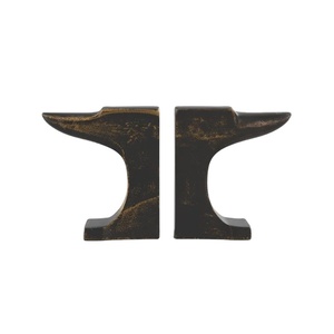 Sujetalibros de metal con acabado rústico/soporte para libros/sujetalibros hechos a mano al por mayor sujetalibros de lujo asequibles a precio barato - Product Image 1