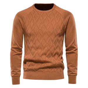 Breathable New Arrival Custom Made OEM Men's 100% Cotton Pullover Thick Winter <b>Sweaters</b> Customized Colors Logo High Quality <b>Plus</b> - Product Image 2