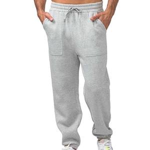 Pantalones de hombre Joggers Pantalones de hombre casuales Diseño OEM Personalizado 100% Algodón Jogging Pantalones de chándal Ropa de hombre Pantalones con bolsillos - Product Image 1