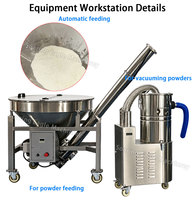 Machine d'emballage automatique de sachets de poudre pré-fabriqués pour lait, café, farine, protéines en poudre