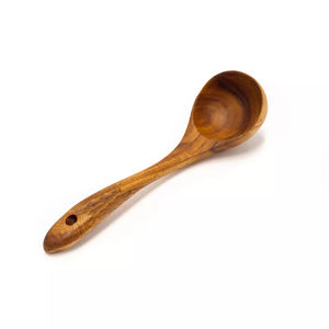 Ensemble d'ustensiles en bois écologiques de style vintage spatule cuillère louche ou comme ensemble de déjeuner pratique fabriqué au Viet Nam - Product Image 3
