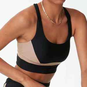 Sujetador deportivo de gimnasio para mujer con material transpirable de secado rápido correas ajustables ajuste personalizado y alto soporte - Product Image 5